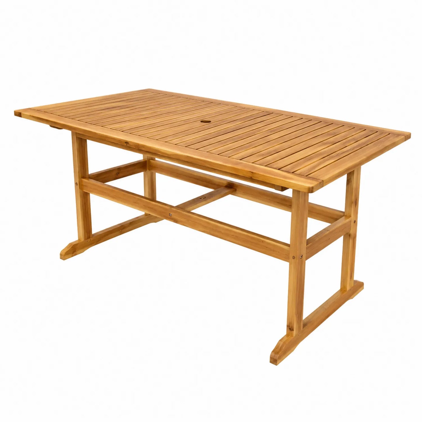 Table rectangulaire en teck pour extérieur 180 cm