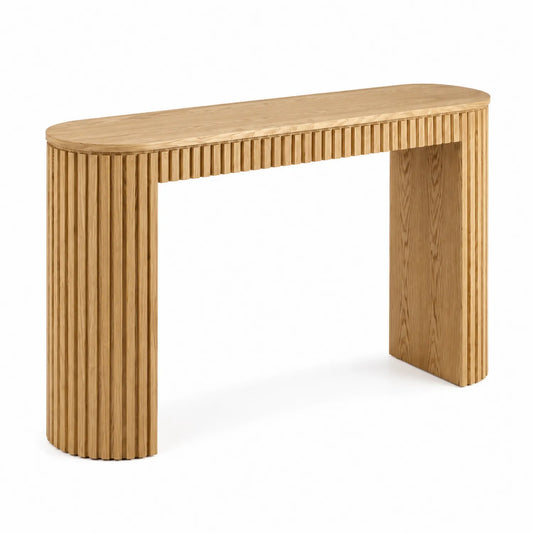 Console en bois de chêne 120x35x75 cm
